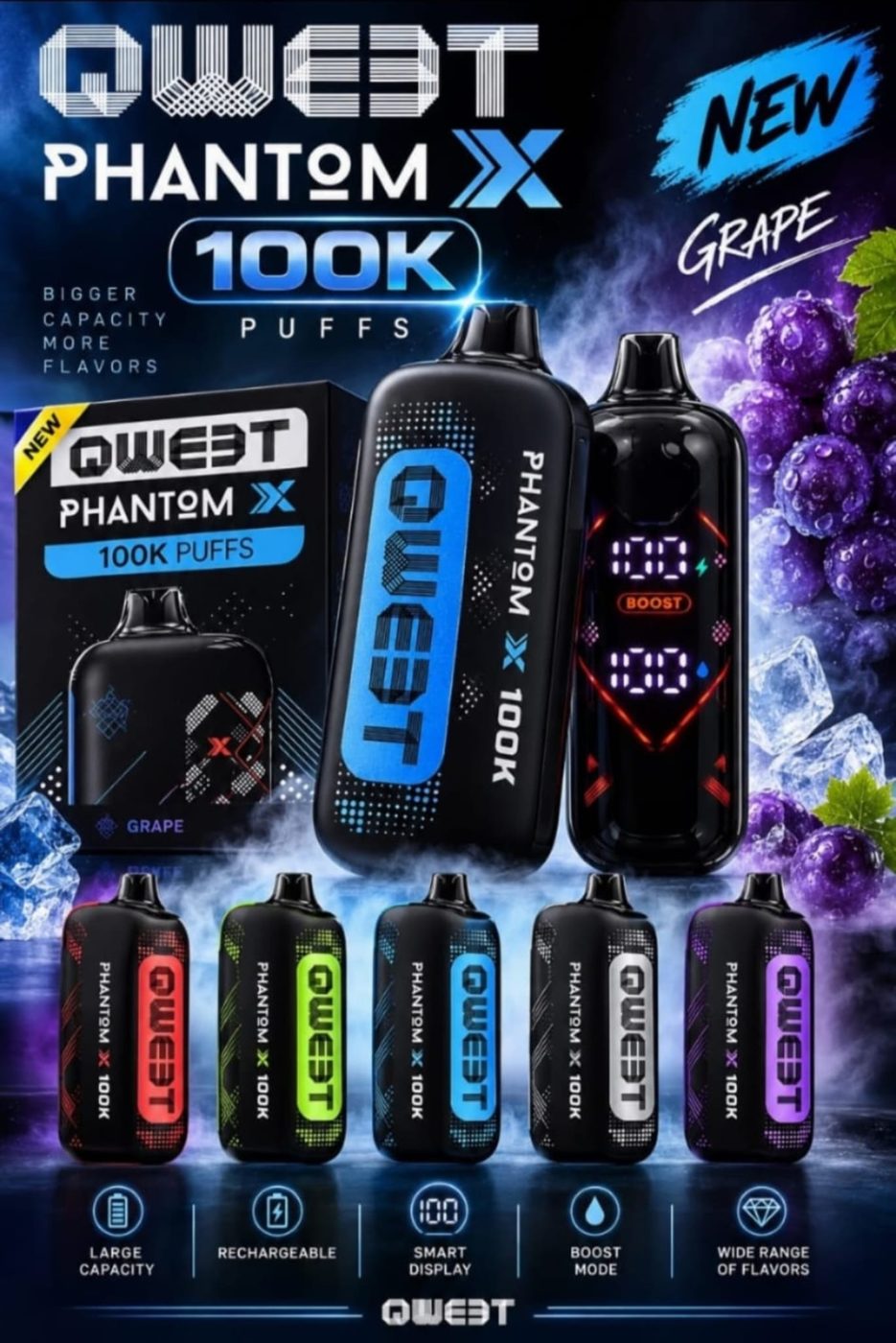 Qweet Phantom X 100K